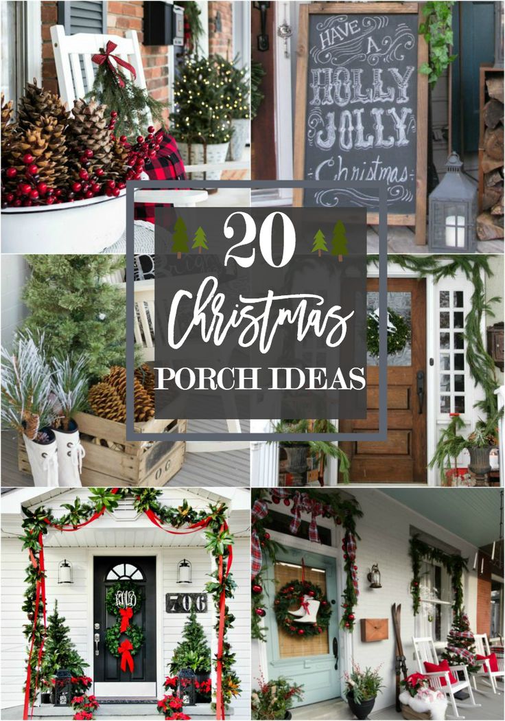 20 Beautiful Christmas Porch Ideas {Diy Christmas Decorating} | Christmas  Decor Diy, Outdoor Christmas Decorations, Outdoor Christmas