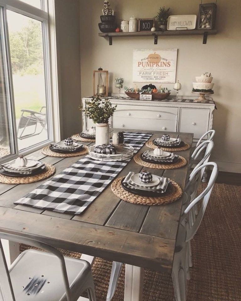 85 Creative Farmhouse Decorating Ideas For Interiors That Will Amaze You |  My Desired Home | Farmhouse Style Dining Room, Dinning Room Decor, Farmhouse  Dining Rooms Decor