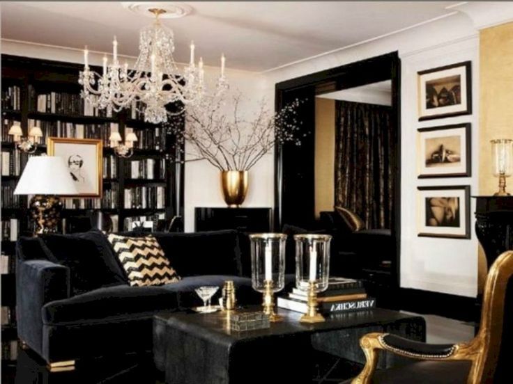 23 Best And Wonderful Black White And Gold Living Room Design Ideas — Design  & Decorating | White Living Room Decor, Gold Living Room Decor, Black  Living Room Decor