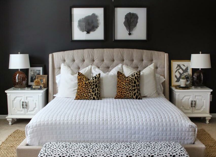 15 Luxurious Black And Gold Bedrooms