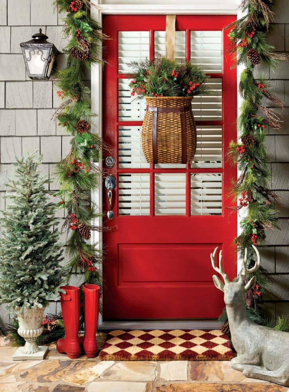 40+ Fabulous Rustic-Country Christmas Decorating Ideas