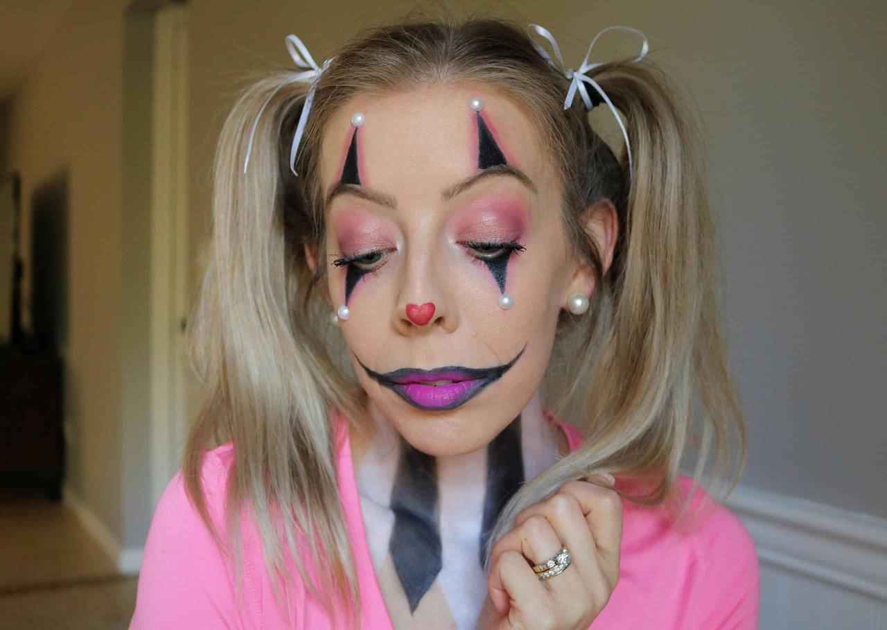 Cute And Easy Clown Makeup Halloween Tutorial - Kindly Unspoken