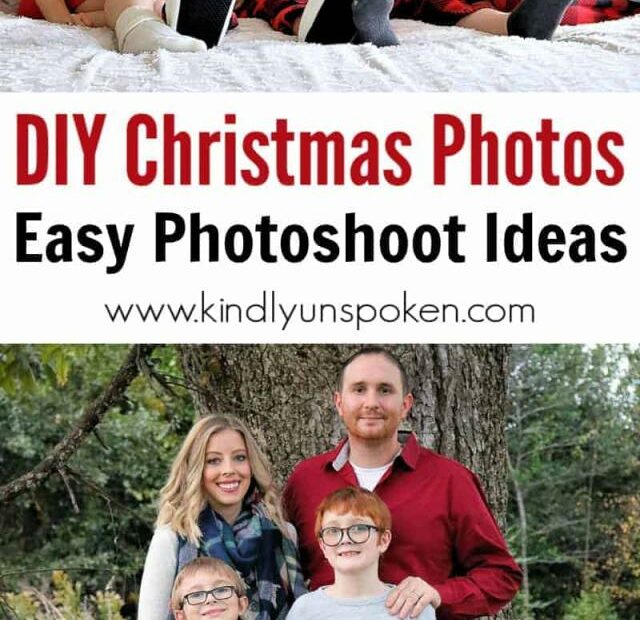 Diy Family Christmas Photos - Cute & Easy Ideas - Kindly Unspoken