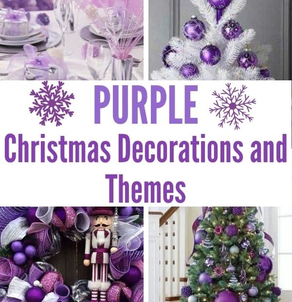 Purple Christmas Decorations - Hip Hoo-Rae