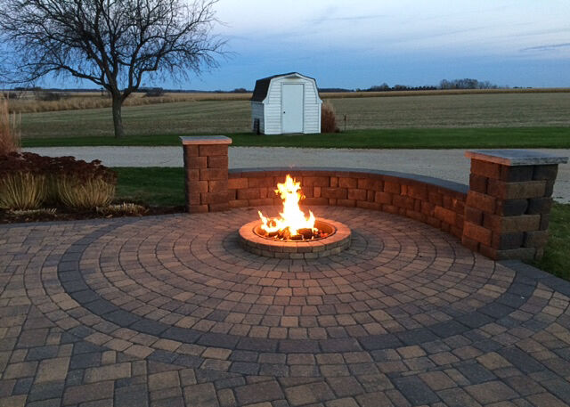 How To Build A Gas Fire Pit | Woodlanddirect.Com