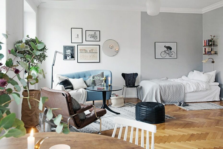 22 Ways To Create A Bedroom In A Studio Apartment