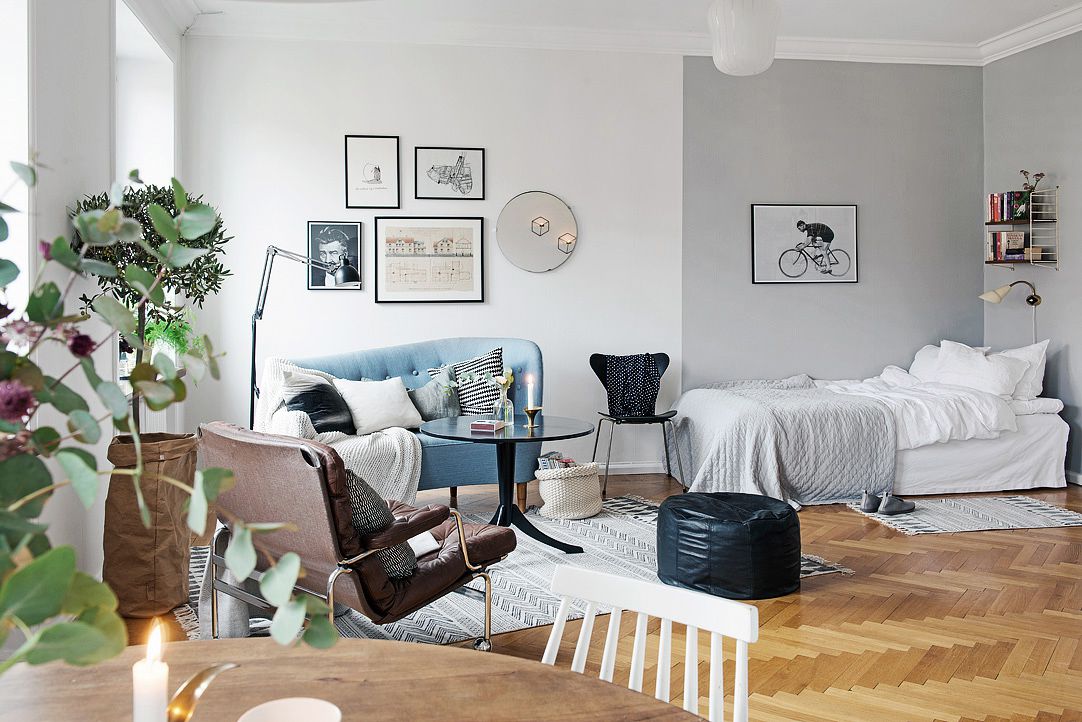 22 Ways To Create A Bedroom In A Studio Apartment