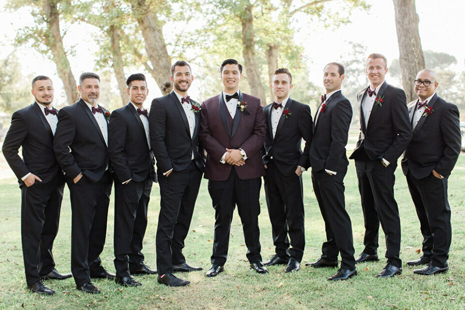 Wedding Photos From A Glamorous Outdoor/Indoor Venue | Friar Tux