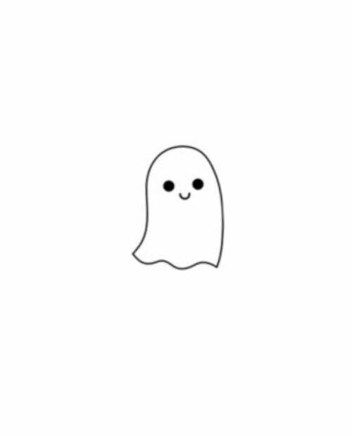 We Heart It | Drawing, Ghost, And Halloween | Mini Drawings, Cute Easy  Drawings, Easy Doodles Drawings