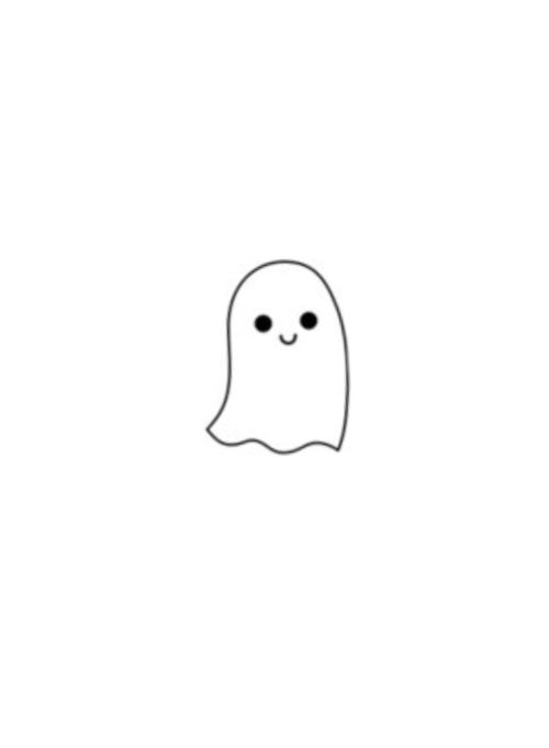 We Heart It | Drawing, Ghost, And Halloween | Mini Drawings, Cute Easy  Drawings, Easy Doodles Drawings