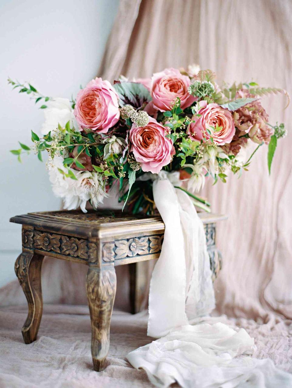 The Prettiest Pink Wedding Bouquets