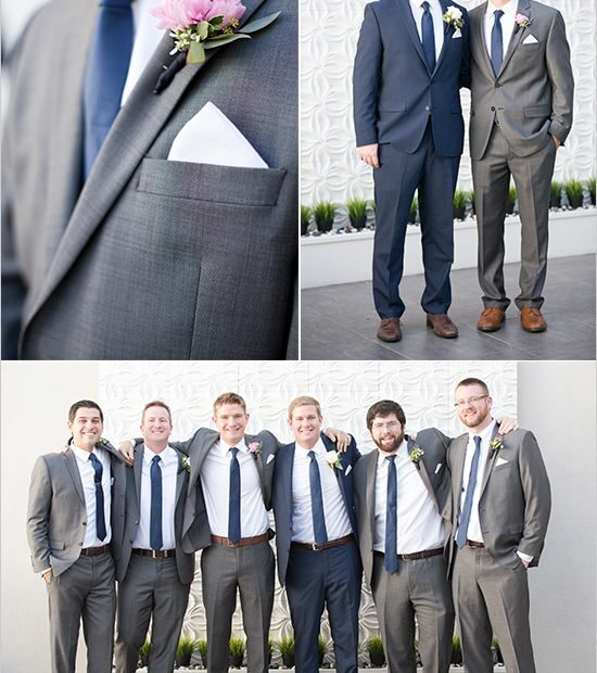 Gold And Navy Wedding | Groomsmen Grey, Navy Groomsmen, Groomsmen Suits