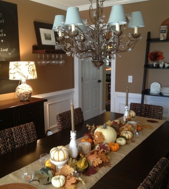51 Beautiful And Cozy Fall Dining Room Décor Ideas - Digsdigs