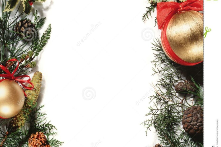 Christmas Decoration - Frame Stock Photo - Image Of Symbol, Holiday: 346866