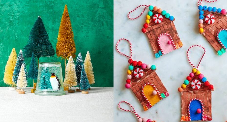 50 Easy Christmas Crafts For Kids - Free Holiday Projects