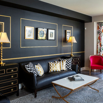 Black Accent Wall - Photos & Ideas | Houzz