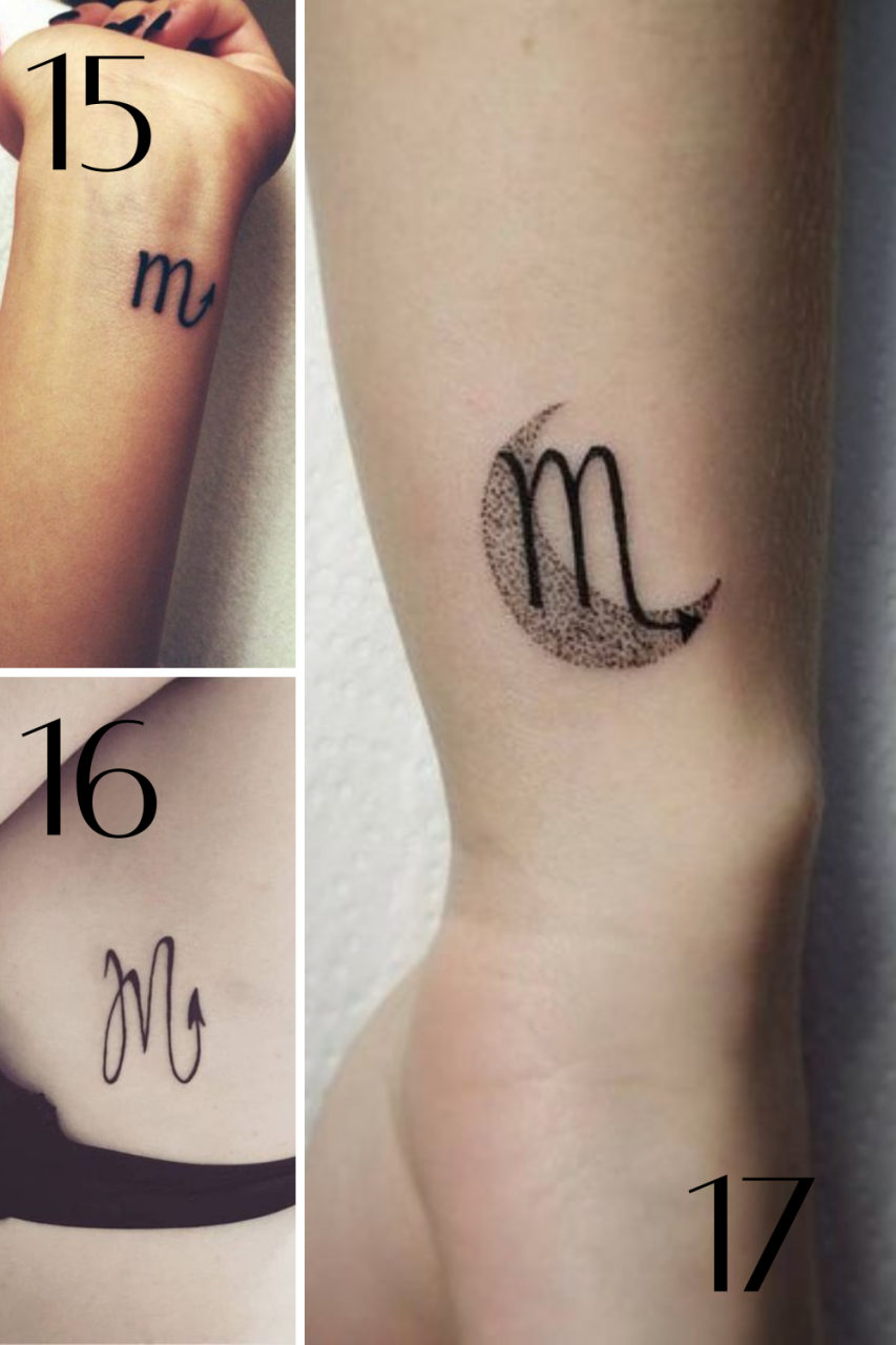 Enticing Scorpio Tattoos & Ideas {Fiery Water Sign} - Tattooglee | Scorpio  Tattoo, Scorpio Sign Tattoos, Scorpio Zodiac Tattoos