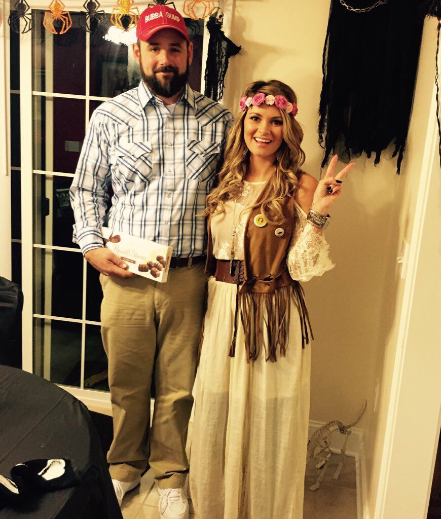 Diy Forrest And Jenny! So Easy! | Hippie Costume Halloween, Couples  Halloween Outfits, Unique Couple Halloween Costumes