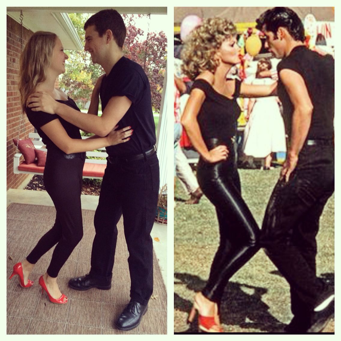 Couples Halloween Costume...Danny And Sandy From Grease. | Greece Halloween  Costumes, Grease Halloween Costumes, Couples Costumes