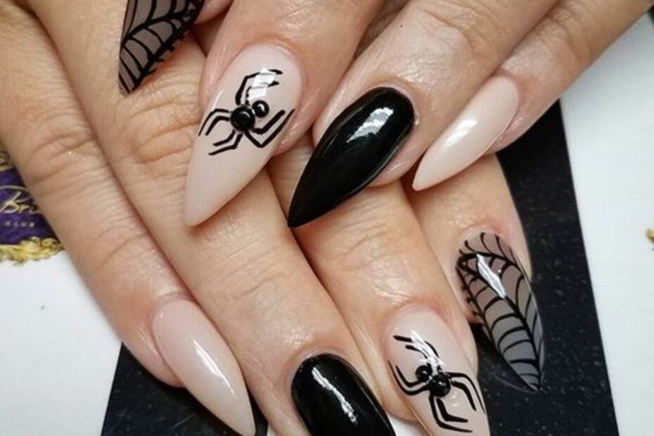 50+ Diy Halloween Nail Designs That Are Positively Frightful - Bellatory