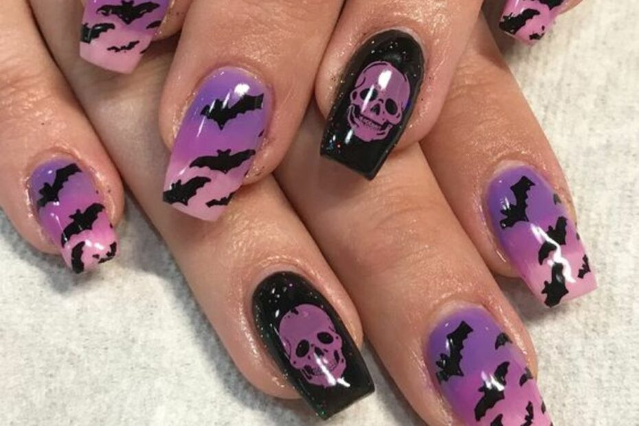 50+ Diy Halloween Nail Designs That Are Positively Frightful - Bellatory