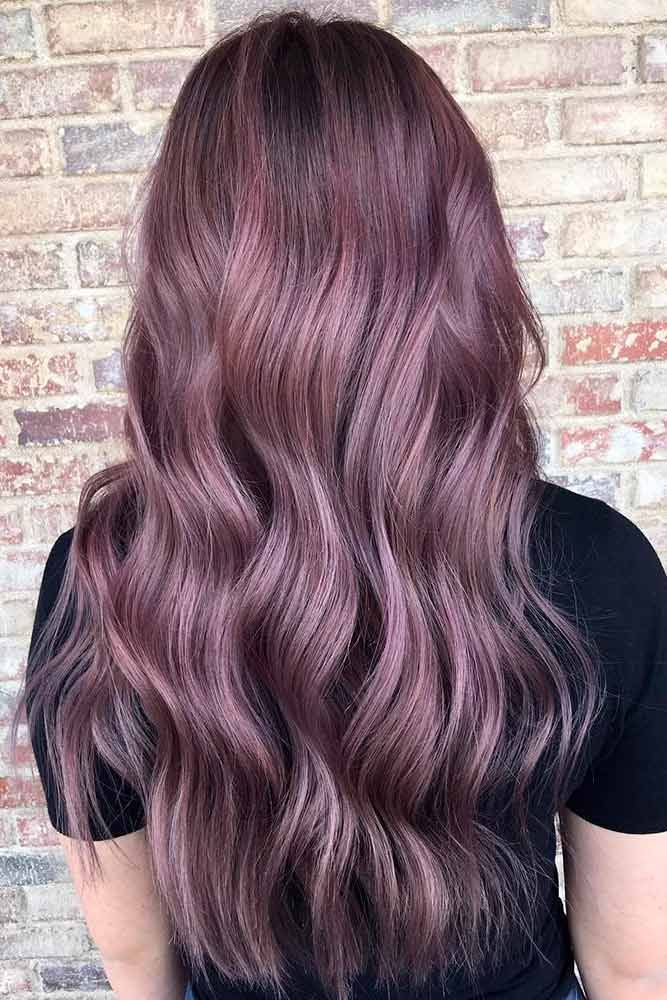 25 Chocolate Lilac Hair Ideas Is The Delicious New Color Trend | Lilac Hair,  Hair Color Chocolate, Lavender Hair