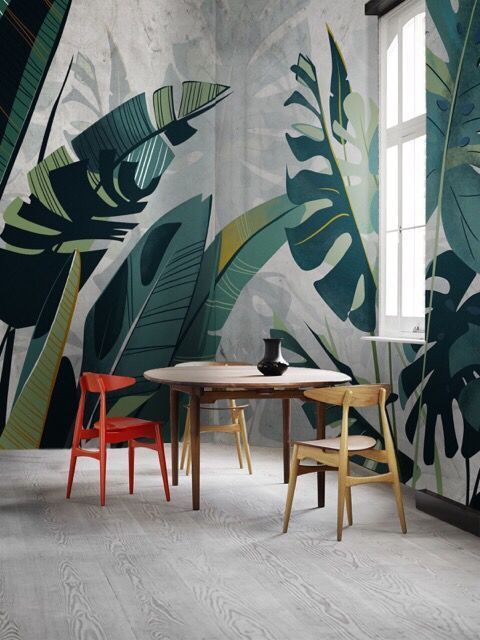 It Is A New Approach To Wall Decoration, An Expression Of Trends And  Suggestive Settings, Boasting A Unique De… | Wall Coverings, Mural Wall  Art, Wall Paint Designs