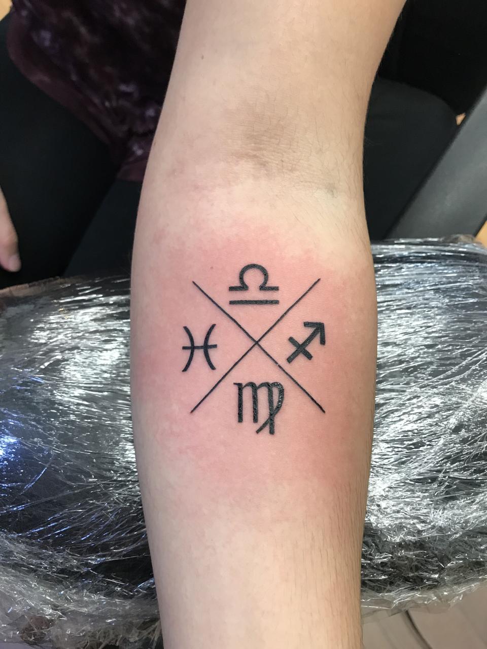 All Of My Siblings Zodiac Signs | Zodiac Tattoos, Astrology Tattoo, Family  Tattoos