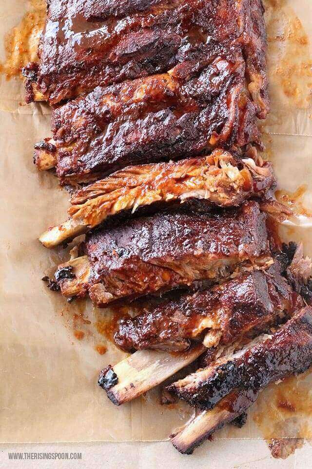 Easy Crock-Pot Bbq Ribs Made In The Slow Cooker (Video) | The Rising Spoon