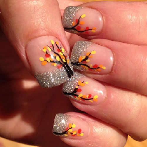 45 Thanksgiving + Fall Nail Color Ideas (2022 Guide) | Thanksgiving Nail  Art, Fall Nail Art Designs, Autumn Nails