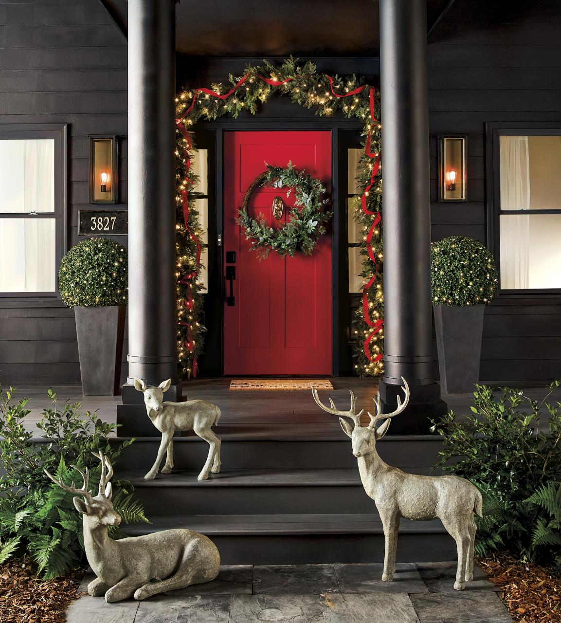 35+ Spectacular Outdoor Christmas Decor | Best Holiday Home Decor