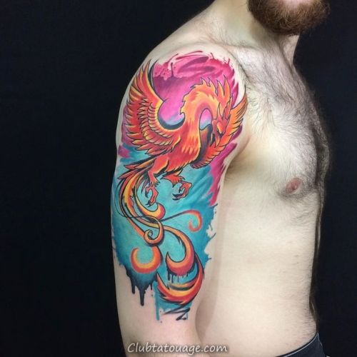 200+ Tatuagens De Fenix (2023) Masculina Feminina Desenhos De Fênix