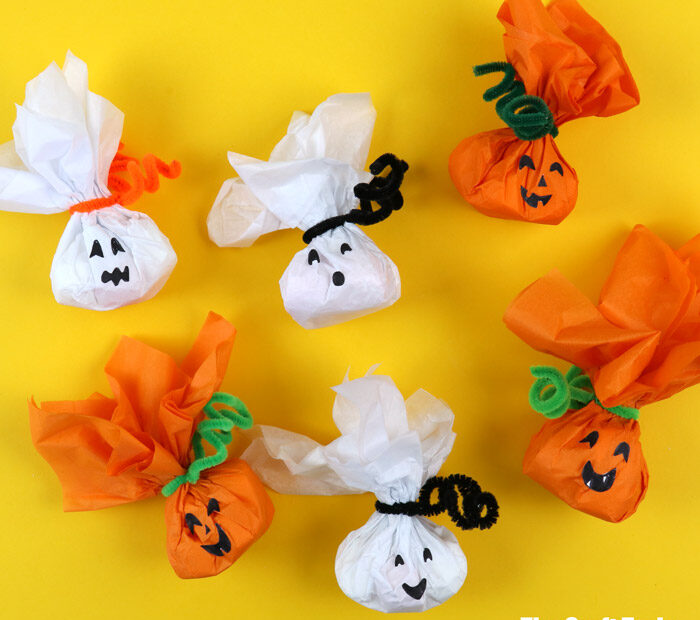 Pumpkin And Ghost Halloween Treats - The Craft Train