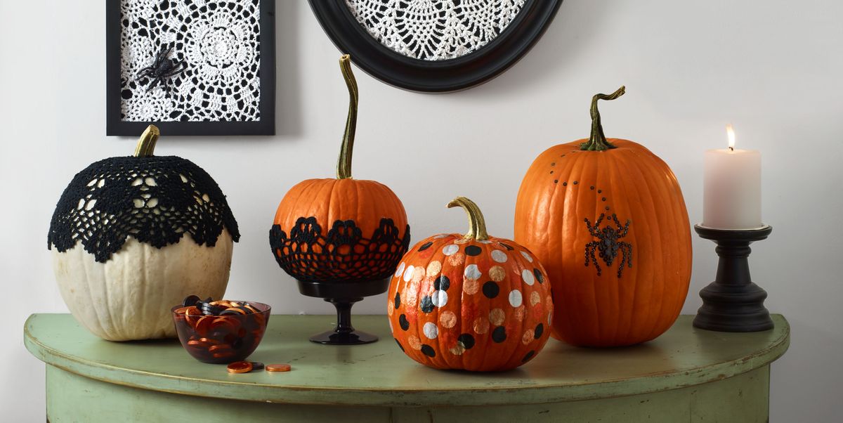 75 Best Pumpkin Decorating Ideas - No-Carve Pumpkin Decorations