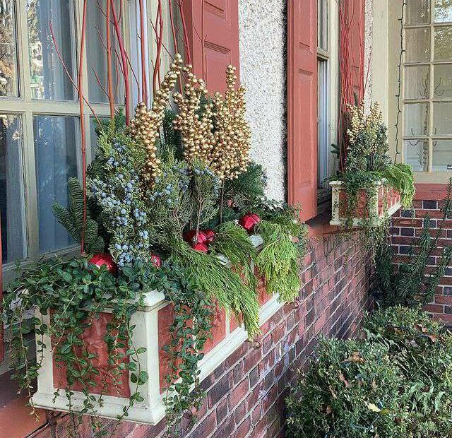 13 Winter Window Box Ideas With Loads Of Curb Appeal