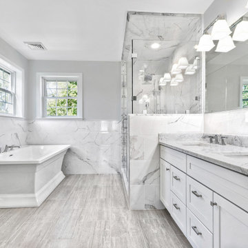 75 Gray Tile Bathroom Ideas You'Ll Love - May, 2023 | Houzz