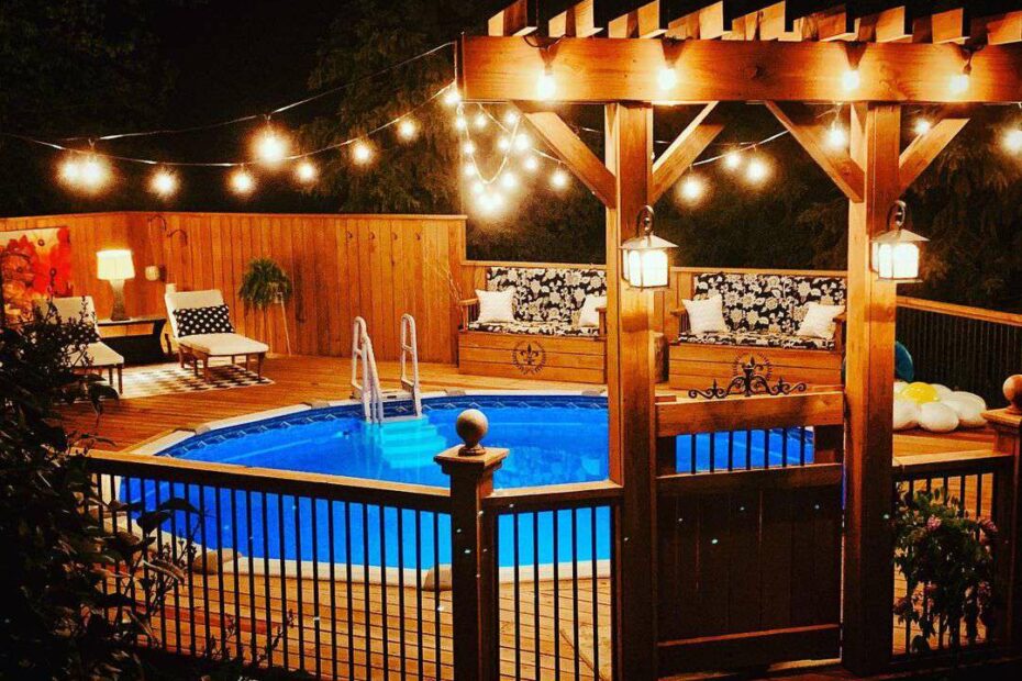 26 Above-Ground Pool Ideas To Beautify Your Swimming Spot
