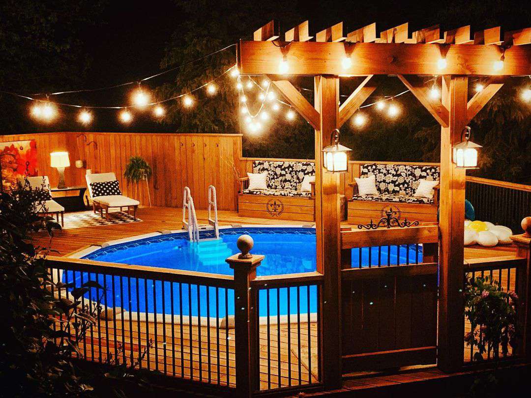 26 Above-Ground Pool Ideas To Beautify Your Swimming Spot