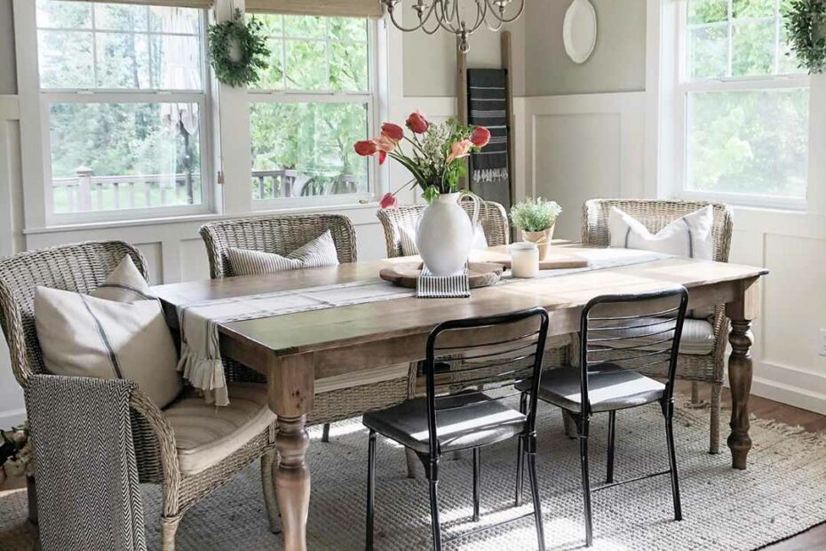 18 Gray Dining Room Design Ideas