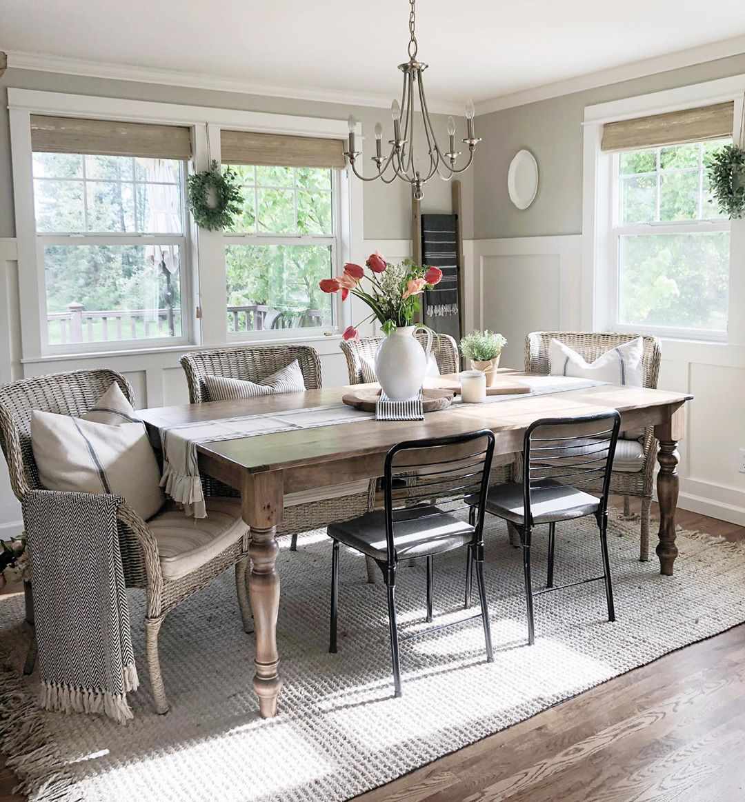 18 Gray Dining Room Design Ideas