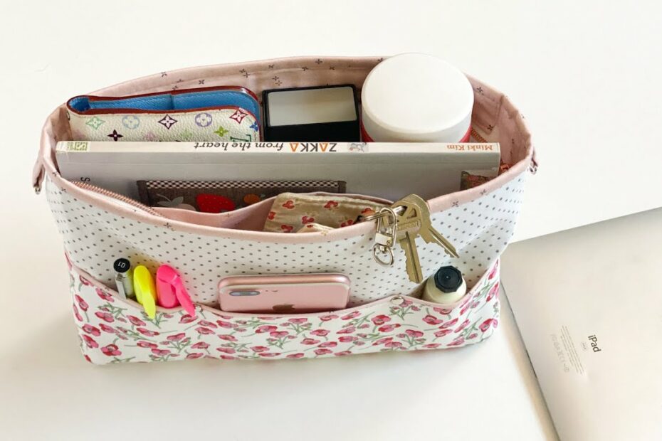 How To Sew A Purse Organizer | Stylish Multi Pocket Zipper Bag | Diy Sewing  - Youtube