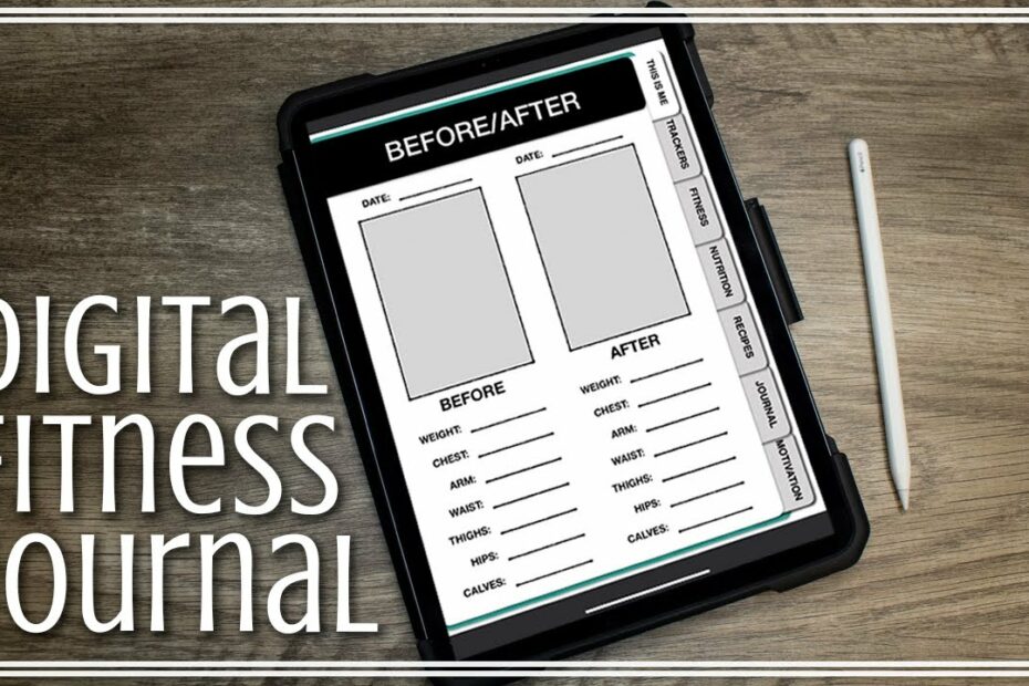 Digital Fitness Journal Flip-Through With Goodnotes App! - Youtube