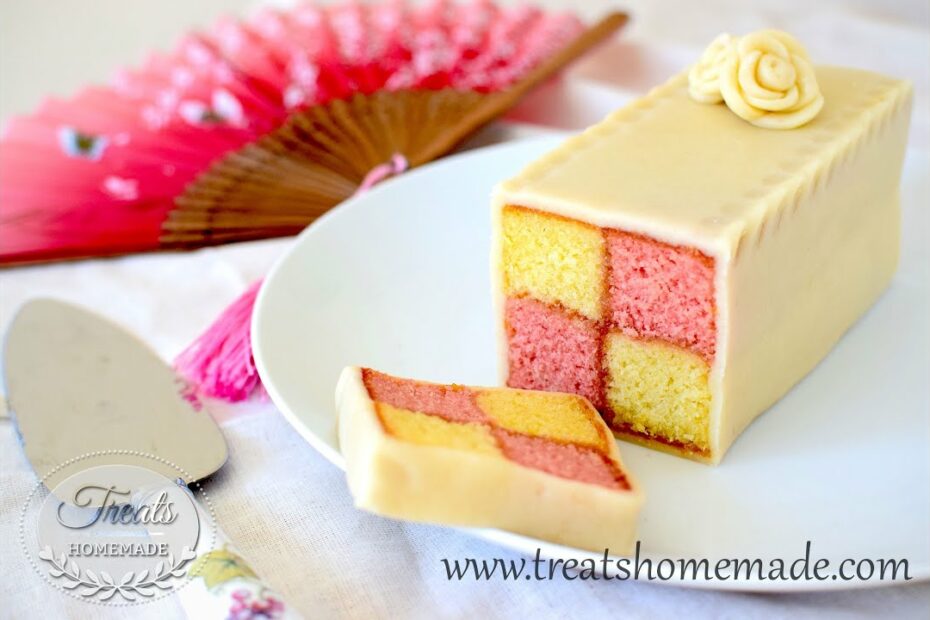 Battenberg Cake - Treats Homemade