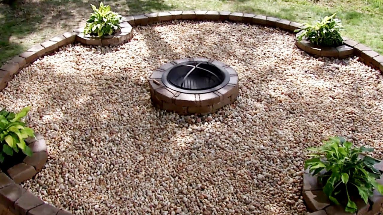 Backyard Fire Pit Building Tips - Diy Network - Youtube