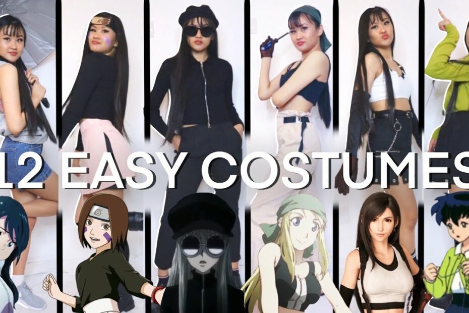 12 Easy Anime Closet Cosplay Ideas | Inuyasha, Naruto, Hxh, Fmab, Tpn &  More! - Youtube