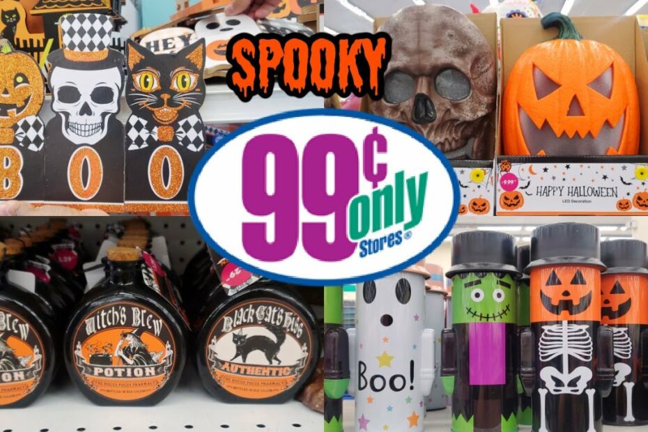 99 Cent Only Store Halloween Decorations Halloween Hunting - Youtube