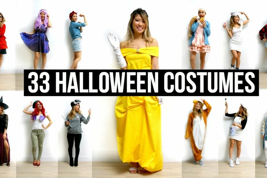 33 Last Minute Diy Halloween Costumes Ideas! - Youtube