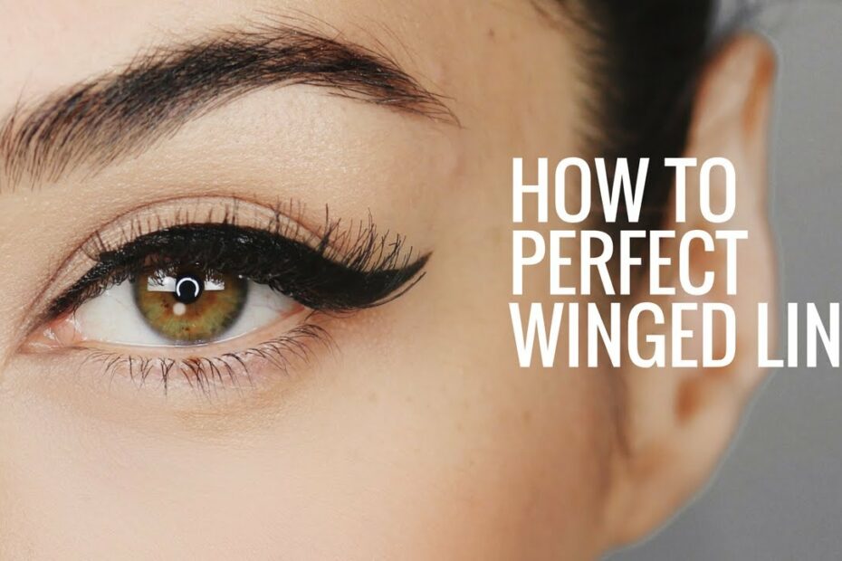 How To: Perfect Winged Eyeliner | 8 Steps For Perfect Cat Eye Everytime -  Youtube