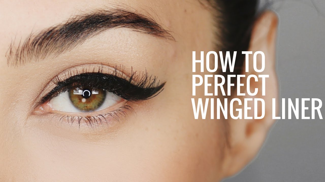 How To: Perfect Winged Eyeliner | 8 Steps For Perfect Cat Eye Everytime -  Youtube