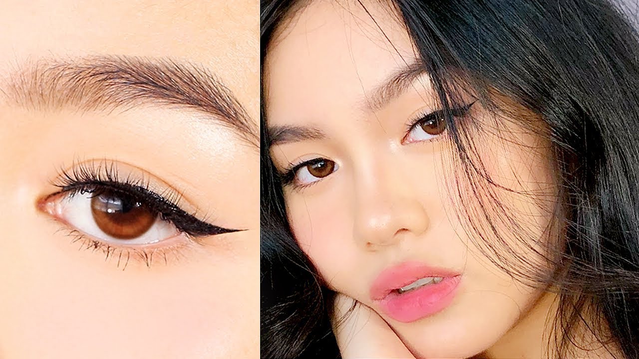 Must-Know Tips: Winged Eyeliner (Hooded Asian Eyes) Tutorial ♡ Jessica Vu -  Youtube